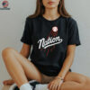 Nation style Los Angeles Dodgers logo shirt