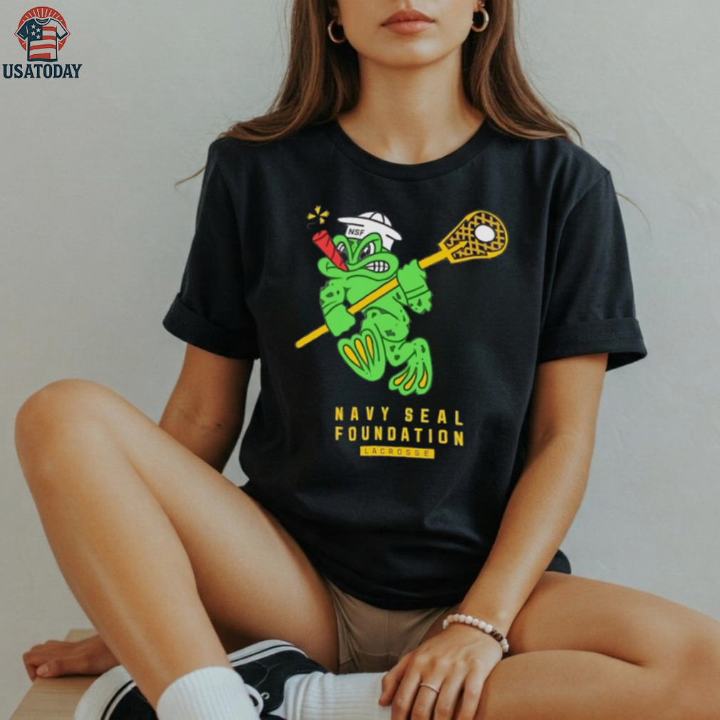 Navy Seal Foundation Lacrosse mascot shirt Navy Seal Foundation Lacrosse mascot shirt