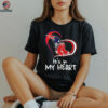 New England Patriot and Boston Red Sox it’s in my heart shirt