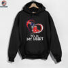 New England Patriot and Boston Red Sox it’s in my heart shirt