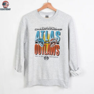 New York Atlas vs Denver Outlaws PLL US bank Championship 2025 shirt
