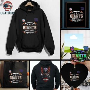 New York Giants NFL Harley Davidson motorcycle graphic shirt