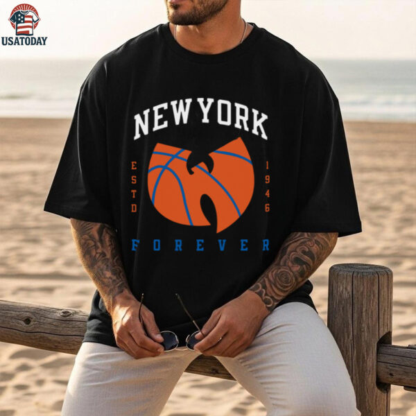 New York Wu Tang Clan Basketball Forever Tee