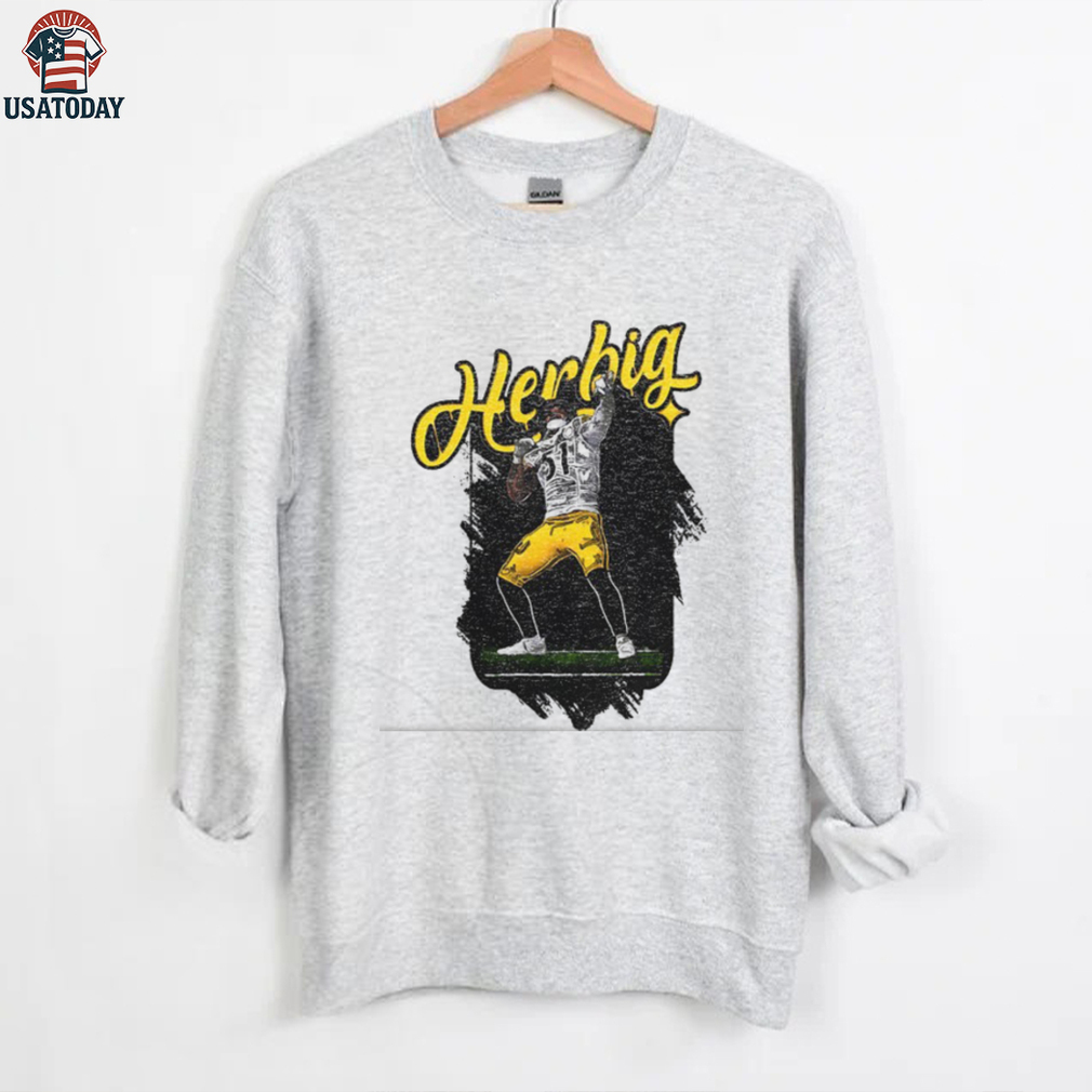 Nick Herbig Pittsburgh Steelers Football NFL 2025 art shirt Nick Herbig Pittsburgh Steelers Football NFL 2025 art shirt