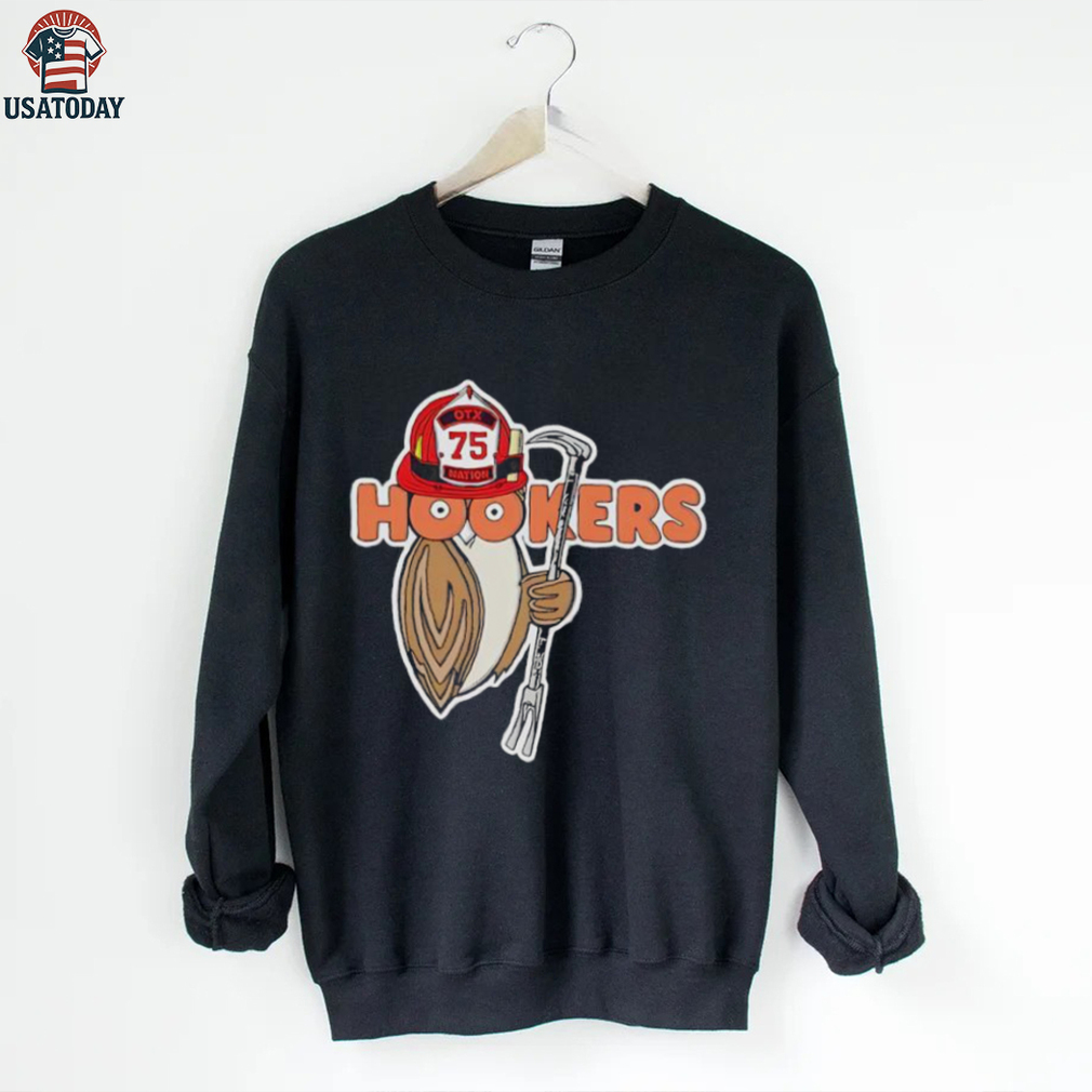 OTX Nation 75 Hookers fire helmet owl crowbar shirt OTX Nation 75 Hookers fire helmet owl crowbar shirt