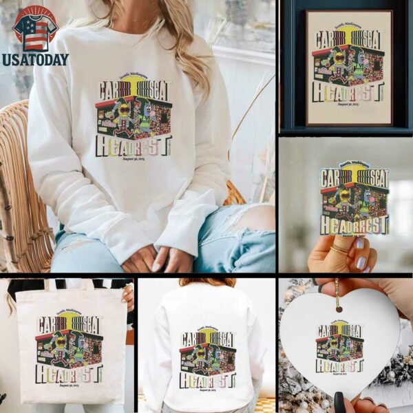 Seattle Washington Car Seat Headrest 2025 shirt