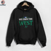 Oakland Athletics we own the American league West 2025 MLB division champions shirt