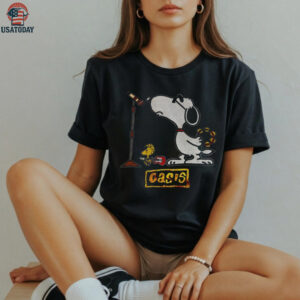 Oasis x Snoopy Vintage Halftone Style shirt