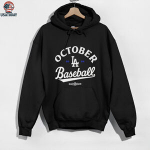 October Baseball Los Angeles Dodgers 2025 MLB Postseason shirt