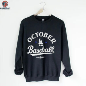 October Baseball Los Angeles Dodgers 2025 MLB Postseason shirt