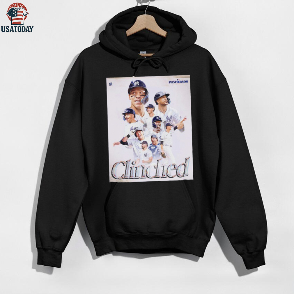 October baseball New York Yankees clinched 2025 MLB Postseason shirt October baseball New York Yankees clinched 2025 MLB Postseason shirt