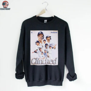 October baseball New York Yankees clinched 2025 MLB Postseason shirt