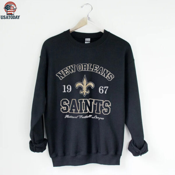 Official Abercrombie And Fitch Apparel New Orleans Saints Shirt back