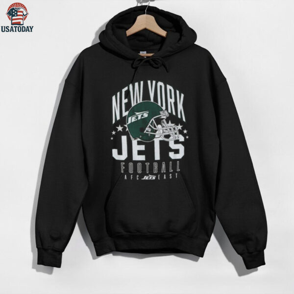 Official Abercrombie And Fitch Merch New York Jets Vintage Inspired Graphic Shirt