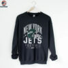Official Abercrombie And Fitch Merch New York Jets Vintage Inspired Graphic Shirt
