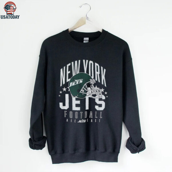 Official Abercrombie And Fitch Merch New York Jets Vintage Inspired Graphic Shirt