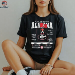 Official Alabama Crimson Tide Beat Bulldogs Plant On The Flag Alabama Shirt