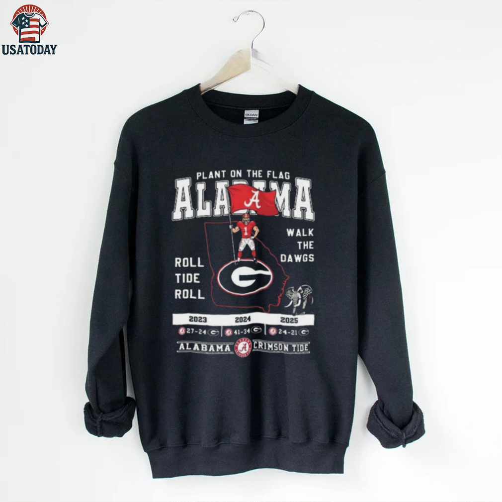 Official Alabama Crimson Tide Beat Bulldogs Plant On The Flag Alabama Shirt Official Alabama Crimson Tide Beat Bulldogs Plant On The Flag Alabama Shirt