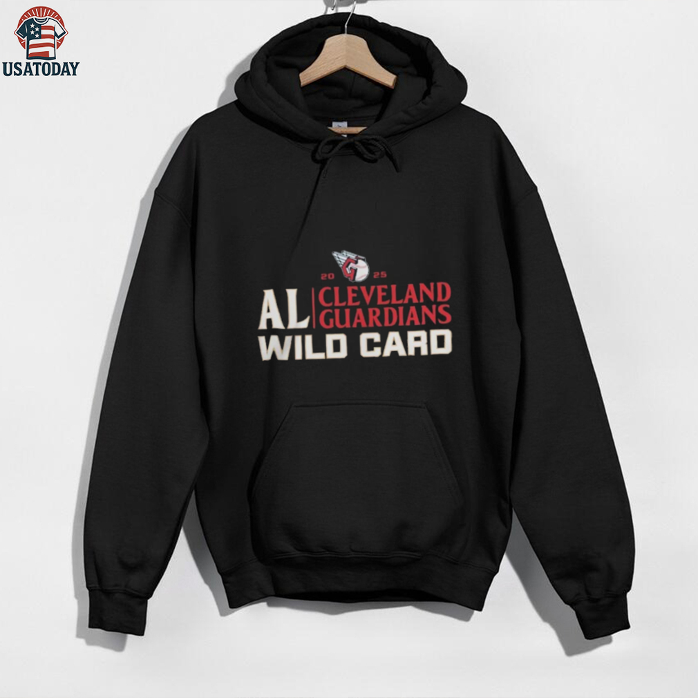 Official Cleveland Guardians 2025 AL Wild Card Postseason Celebration Shirt Official Cleveland Guardians 2025 AL Wild Card Postseason Celebration Shirt