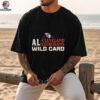 Official Cleveland Guardians 2025 AL Wild Card Postseason Celebration Shirt
