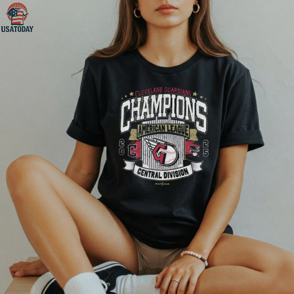 Official Cleveland Guardians 2025 Division Champions Franklin Shirt Official Cleveland Guardians 2025 Division Champions Franklin Shirt