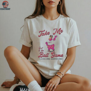 Official Cleveland Guardians Take Me Out To The Ball Game Shirt