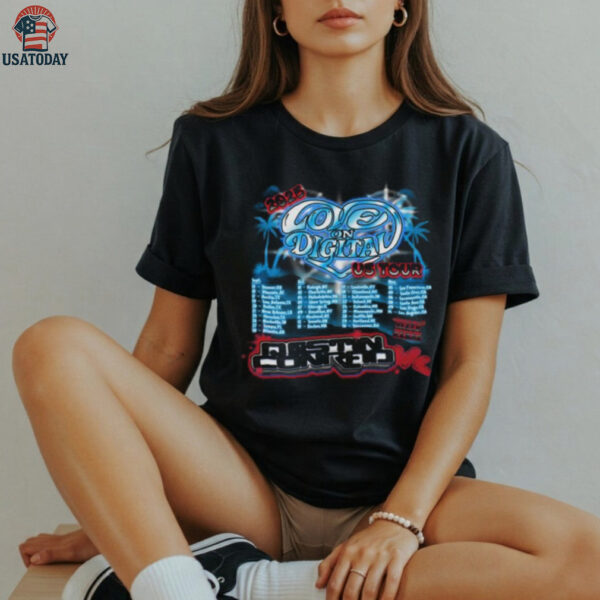 Official Destin Conrad Love On Digital Tour Shirt back