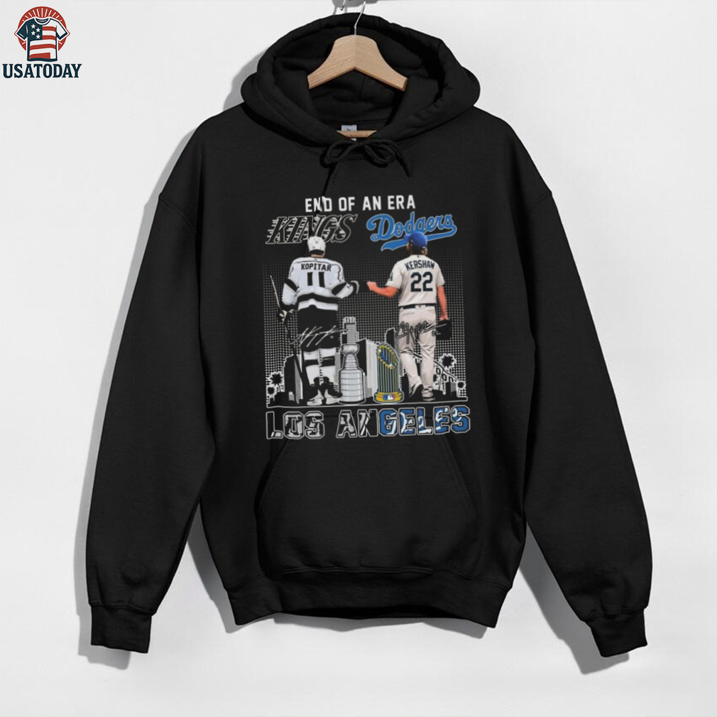 Official End Of An Era Los Angeles Kings And Los Angeles Dodgers Signatures Shirt Official End Of An Era Los Angeles Kings And Los Angeles Dodgers Signatures Shirt