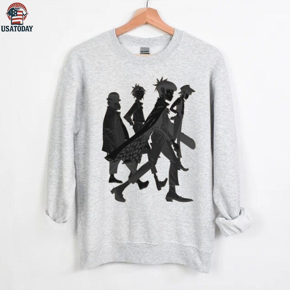 Official Gorillaz Shadows Shirt Official Gorillaz Shadows Shirt