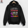 Official Horror Characters We Used To Smile And Then We Worked At Jcpenney Hallothanksmas 2025 Shirt