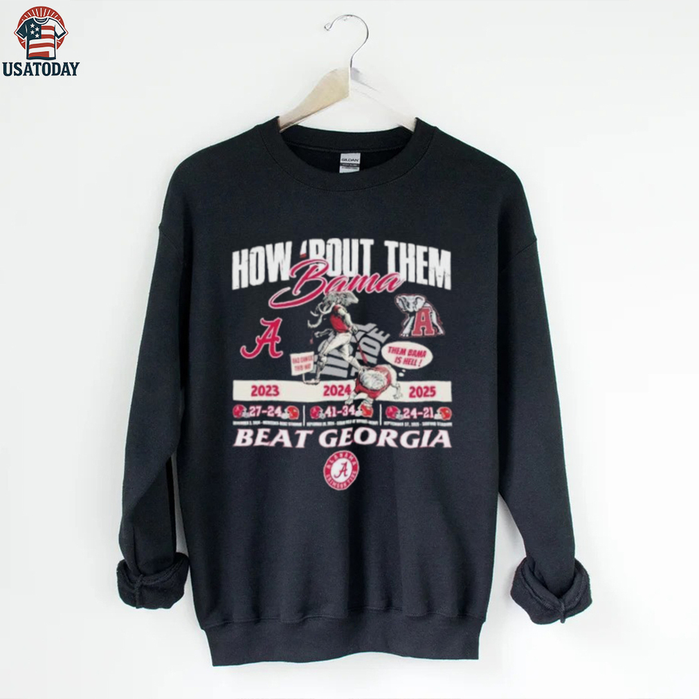 Official How ‘Bout Them Bama Alabama Beat Georgia 2025 shirt Official How ‘Bout Them Bama Alabama Beat Georgia 2025 shirt