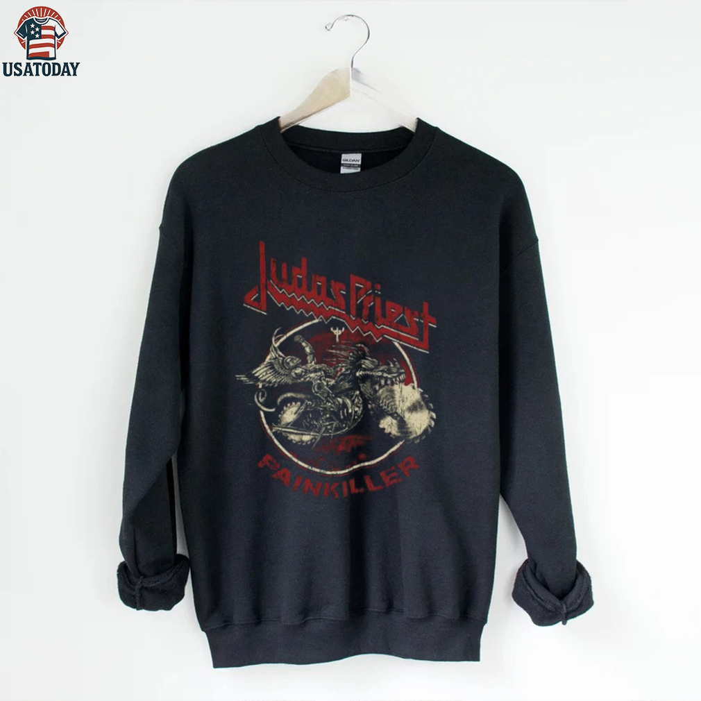 Official Judas Priest Merch Painkiller Album Tracklist Top Shirt Official Judas Priest Merch Painkiller Album Tracklist Top Shirt