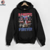 Official Lundqvist And Giacomin New York Rangers Forever Signatures Shirt