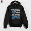 Official Some Grandmas Play Bingo Real Grandmas Watch Detroit Lions Diamond Heart 2025 Shirt