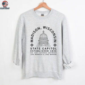 Official Wisconsin Madison Capitol Minimal Shirt