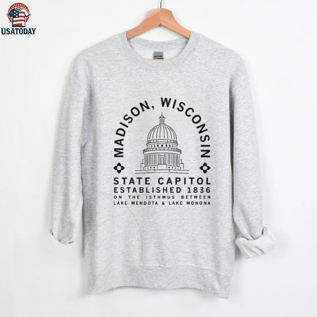 Official Wisconsin Madison Capitol Minimal Shirt Official Wisconsin Madison Capitol Minimal Shirt