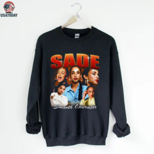 Ofiicial Sade Smooth Operator   Sade Adu Vintage Bootleg T Shirt