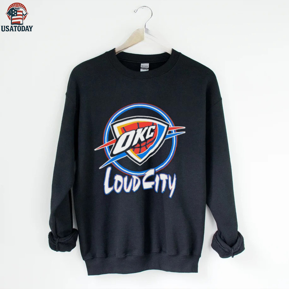 Oklahoma City Thunder loud city logo shirt Oklahoma City Thunder loud city logo shirt