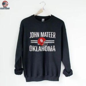 Oklahoma Sooners Football John Mateer Helmet Hero shirt
