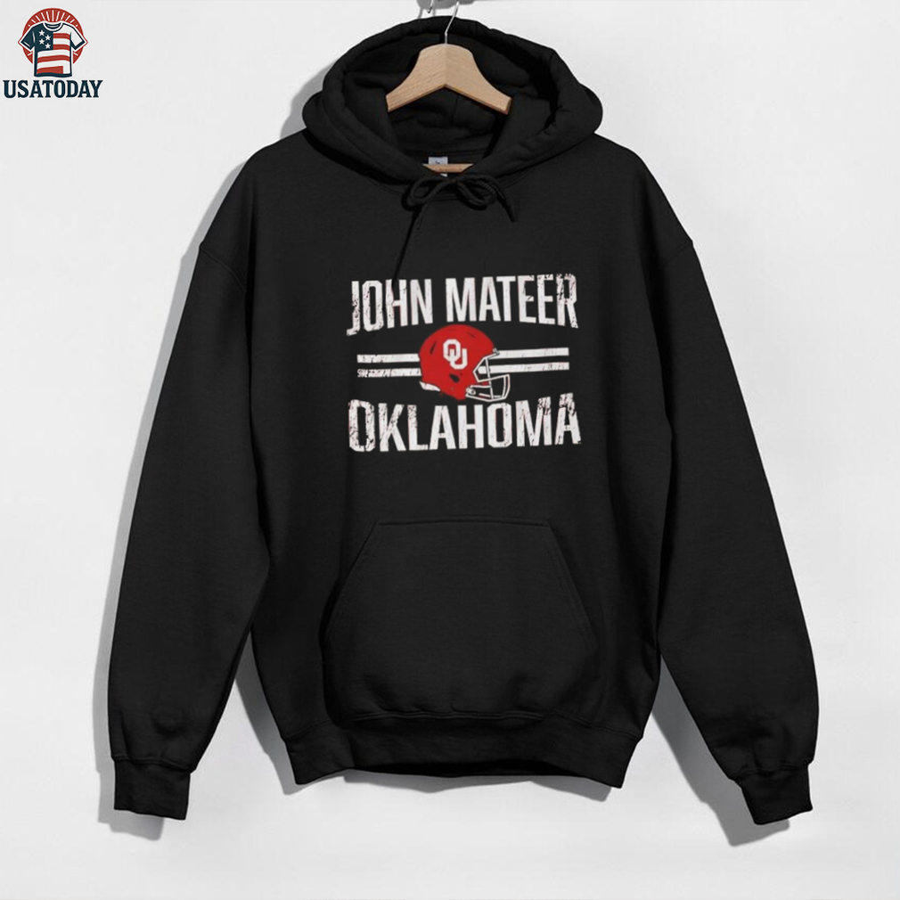 Oklahoma Sooners Football John Mateer Helmet Hero shirt Oklahoma Sooners Football John Mateer Helmet Hero shirt