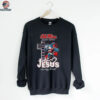 Ole Miss in my veins Jesus in my heart mascot shirt
