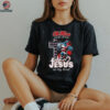 Ole Miss in my veins Jesus in my heart mascot shirt