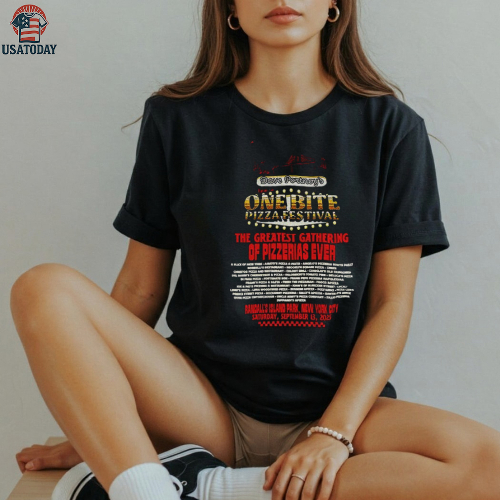 One Bite Pizza Festival 2025 the greatest gathering of pizzerias ever vintage shirt One Bite Pizza Festival 2025 the greatest gathering of pizzerias ever vintage shirt