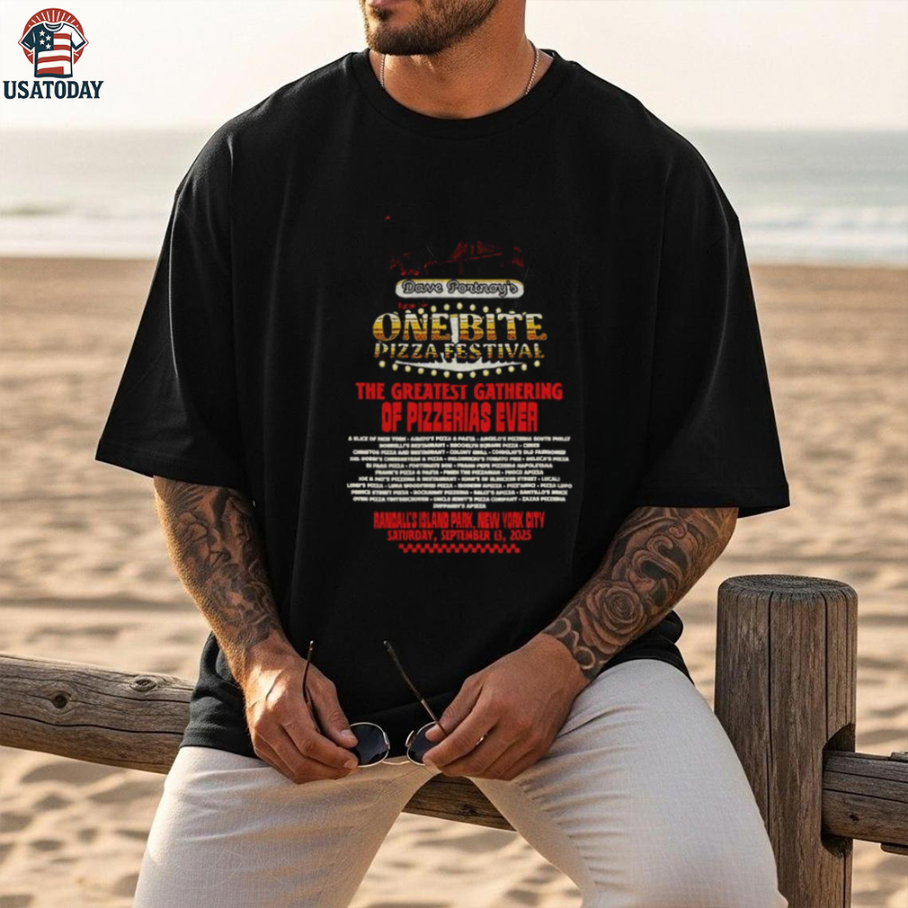 One Bite Pizza Festival 2025 the greatest gathering of pizzerias ever vintage shirt One Bite Pizza Festival 2025 the greatest gathering of pizzerias ever vintage shirt
