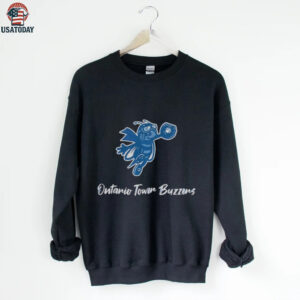 Ontario Tower Buzzers Baseball mascot logo 2025 shirt