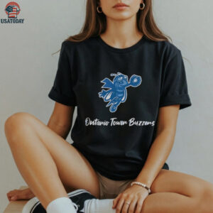 Ontario Tower Buzzers Baseball mascot logo 2025 shirt