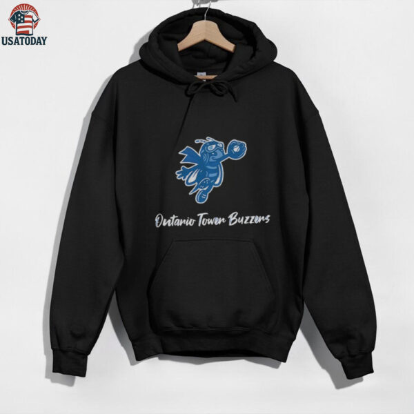 Ontario Tower Buzzers Baseball mascot logo 2025 shirt