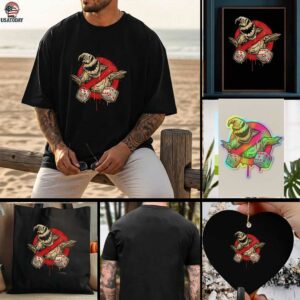 Oogie Boogie from The Nightmare Before Christmas No Boogies Allowed Halloween shirt