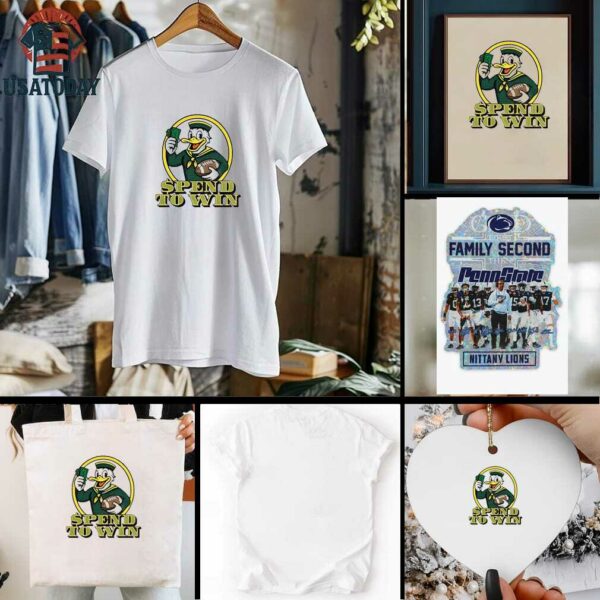 Oregon Ducks spend to win t shirt