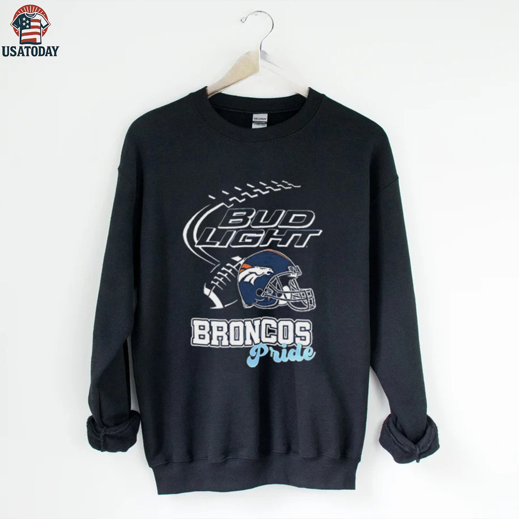 Denver Broncos Bud Light pride helmet shirt Denver Broncos Bud Light pride helmet shirt